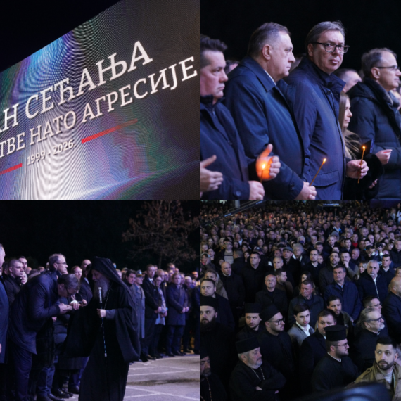 Dan sećanja na stradale u NATO agresiji: Više od 10.000 ljudi u Vranju, prisustvuje i Vučić VIDEO