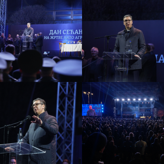 Vučić u Vranju: "Kada su ubili malu Milicu i Irenu – to je bio početak rušenja i ponižavanja Srbije" VIDEO