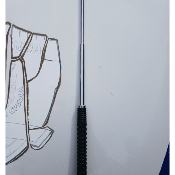 Policija zaustavila blokadere u Podvrškoj: Pronašli im teleskopske palice FOTO