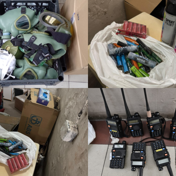 VJT objavilo spisak: U zgradi Rektorata pronađena pirotehnika, špricevi, igle, braunile VIDEO