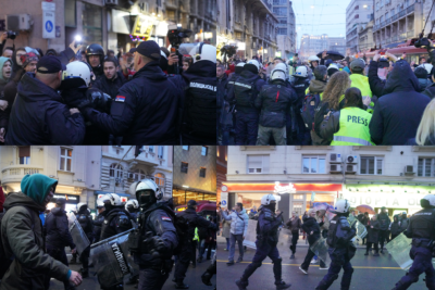 Slika za Ovo su 3 Vučićeve poruke posle nereda ispred Rektorata: Prva upućena građanima, druga o Đokiću, treća – izbori