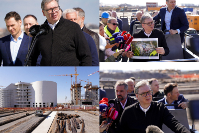 Slika za Vučić obišao gradilište u okviru EXPO projekta: "Ovo će biti najlepši deo Beograda" FOTO/VIDEO