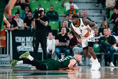 Slika za Milton "spržio" mrežicu u Ljubljani – velika uskršnja pobeda Partizana VIDEO