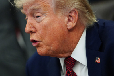 Slika za Tramp, ponovo; Oglasio se brutalnom porukom – "potpuno su zbrisani"