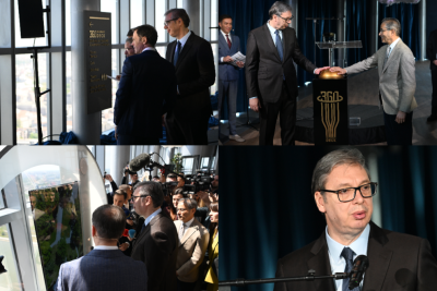 Slika za Vučić na otvaranju: "Ovaj projekat pripada svim građanima"; "Najlepše mesto na jugoistoku Evrope" VIDEO