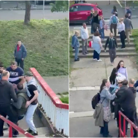 Raspad blokadera na Novom Beogradu: Udarili jedni na druge VIDEO