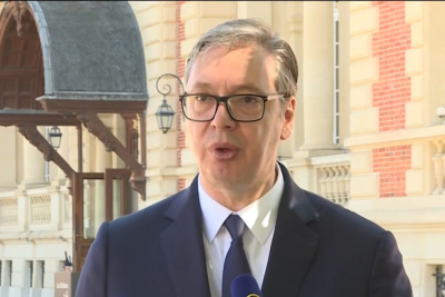 Slika za Vučić iz Šantilijea: "Govorio sam o teškoj poziciji Srbije"; "Potrebne su jače strateške odluke" VIDEO