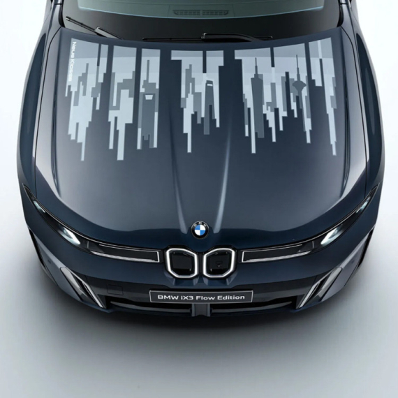 BMW pretvara haubu u ekran: iX3 može da menja izgled u hodu FOTO/VIDEO