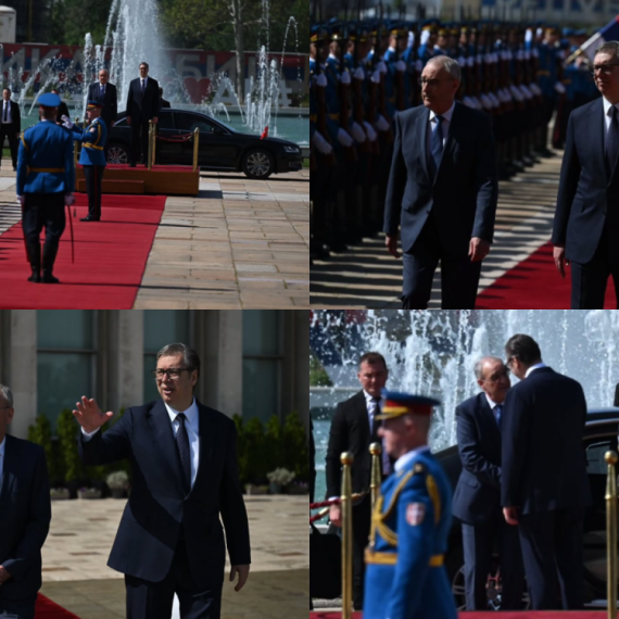 Vučić ugostio švajcarskog predsednika Parmelana; Potpisan sporazum dve zemlje; Obraćanja u toku FOTO/VIDEO
