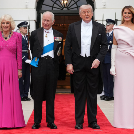 Šta su jeli Tramp i Čarls? FOTO