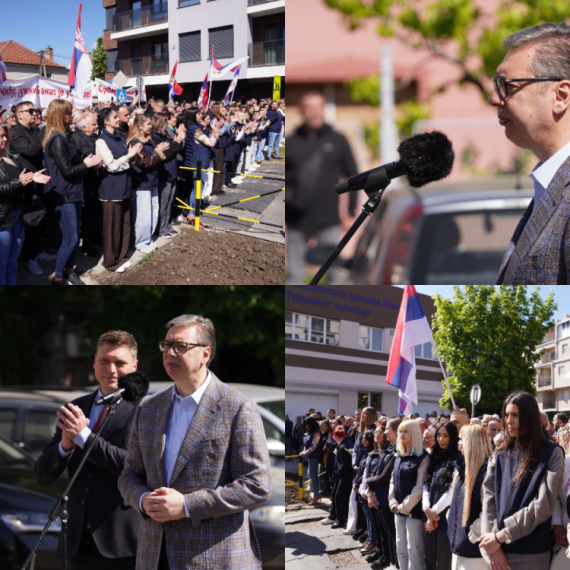 Vučić u Pančevu: Dočekalo ga više od 3.000 ljudi; "Uskoro se spremite. Srbija pobeđuje" FOTO/VIDEO
