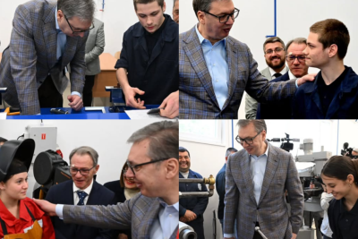 Slika za Vučić: "Rad, ozbiljnost i odgovornost uvek su pobeđivali"; "Slavimo budućnost onih koji žele da se bore" VIDEO