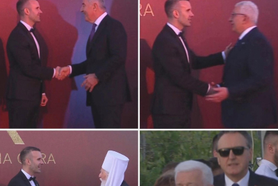 Slika za Oni su slavili otcepljenje Crne Gore: Rame uz rame – Spajić, raspop Miraš, Gojko, Mandić... FOTO