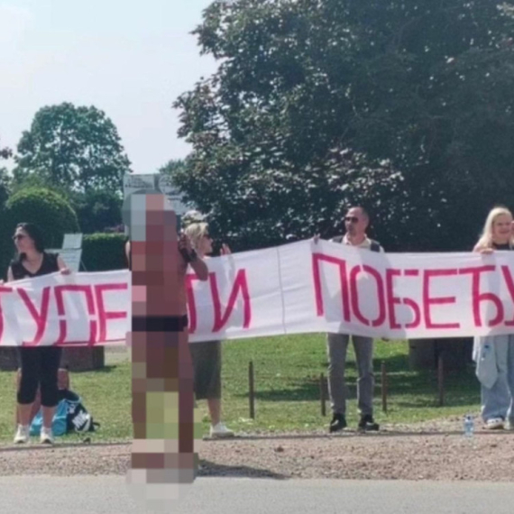 Evo ko su blokaderi u Lazarevcu: Slika koja sve govori FOTO