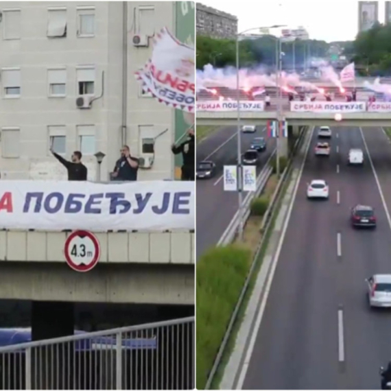 Spektakl na ulicama Beograda: Građani poslali moćnu poruku – "Srbija pobeđuje" VIDEO