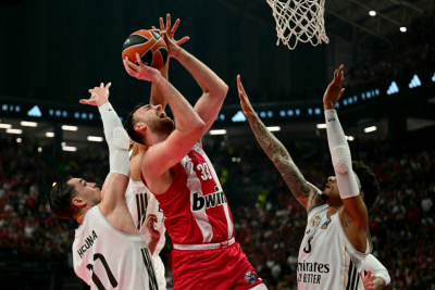 Slika za "Gori" F4 u OAKA: Serija Olimpijakosa, ali Lajls skoro pa bez greške!