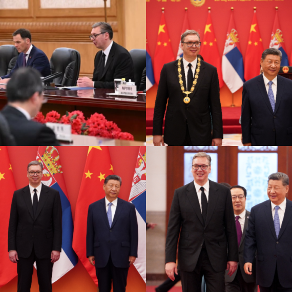 Veliki dan za Srbiju; Istorijski sastanak, Si odlikovao Vučića Ordenom prijateljstva; Potpisani sporazumi FOTO