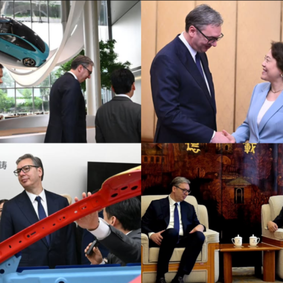 Third day of historic visit to China; Aleksandar Vucic visits Xiaomi factory; Strong messages from Beijing