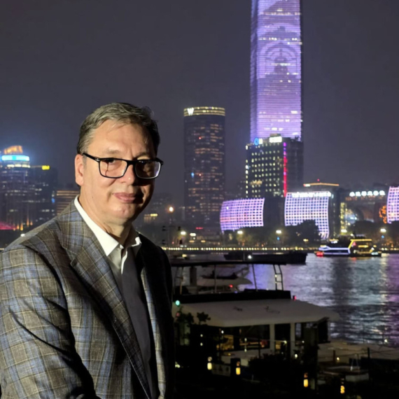 Vučić in Shanghai: "In a single frame, you can see this city is progressing; I'm proud of Serbia's reputation"