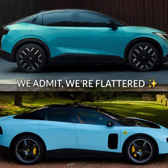 Nissan pecnuo Ferrari: "Priznajemo, polaskani smo" FOTO