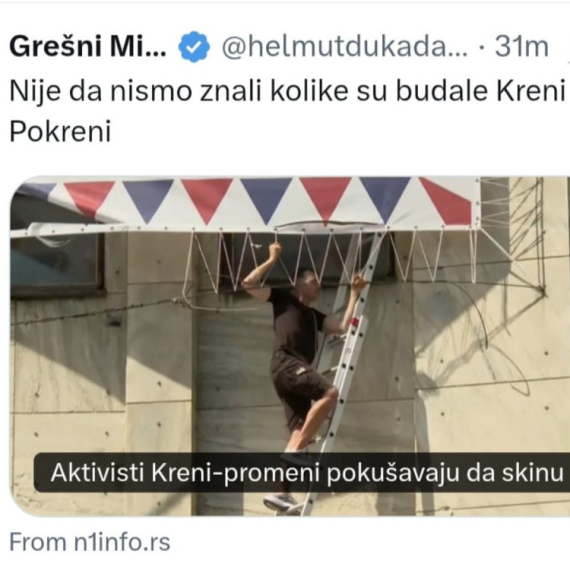 Novi cirkus blokadera: Sada su uspeli da se izblamiraju i oko ptica FOTO