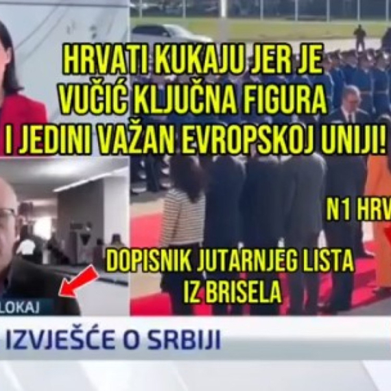 Hrvati "kukaju" na N1: Vučić jedini važan Evropskoj uniji