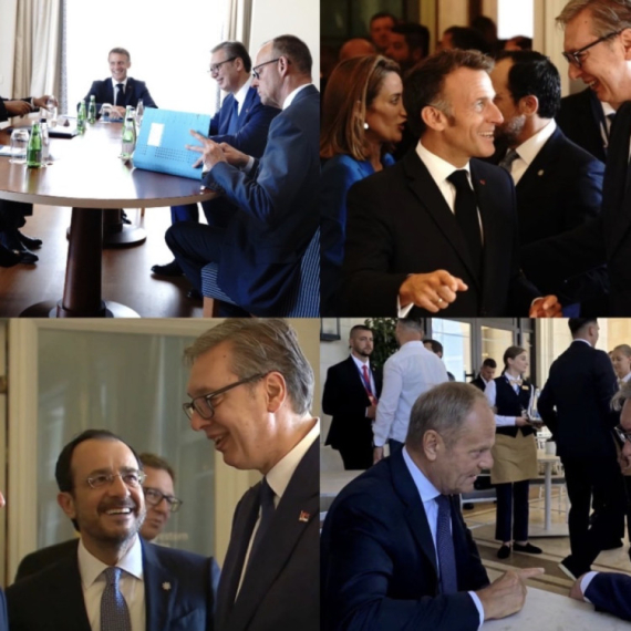Samit EU – Zapadni Balkan u Tivtu; Vučić razgovarao sa Fon der Lajen, Makronom, Mercom, Ficom, Martinom