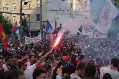 Slika za Stiglo istraživanje da su penzioneri uz Vučića, blokaderi odmah "udarili"; Strašne uvrede na račun baka i deka