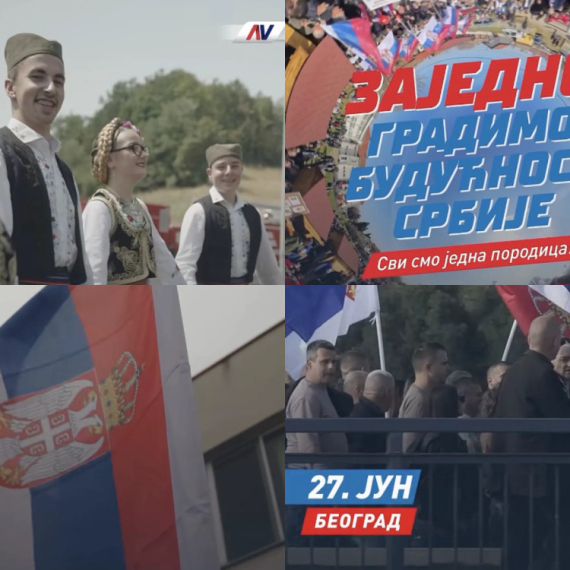 Muzički spektakl ispred Skupštine Srbije na skupu "Srbija, jedna porodica"; 27. juna nastupaju velike zvezde