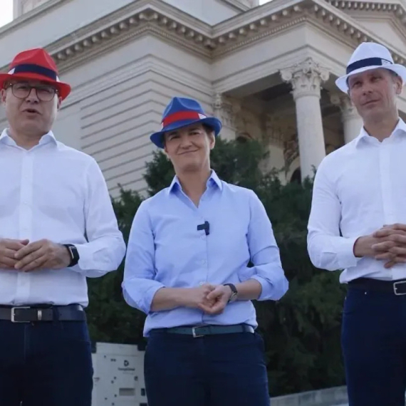 Brnabić, Vučević i Mali pozvali građane na skup: "Dođite da zajedno gradimo budućnost" FOTO/VIDEO