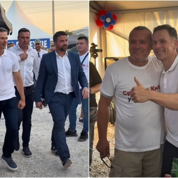 Mali podelio deo atmosfere iz Oplanića: "Hvala ljudi, vidimo se danas ispred Skupštine" VIDEO