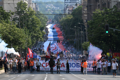 Slika za Više od 200.000 ljudi na skupu "Srbija jedna porodica" – oglasio se MUP