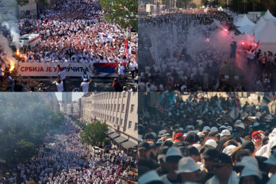 Slika za Istorijski skup u Beogradu; Vučić održao moćan govor; Divne scene, reke ljudi na ulicama FOTO/VIDEO