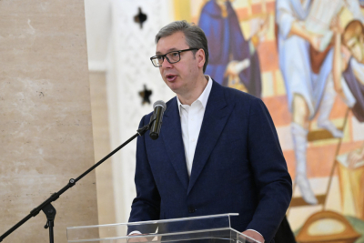 Slika za Vučić: "Bez Hrama Svetog Save ni srpski narod, ni srpska država ne bi mogli da opstanu" FOTO