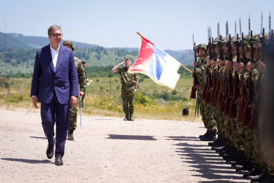 Slika za "Grmelo" na Pasuljanskim livadama; Vučić: "Vojska će biti sve jača"; Prikazano moderno naoružanje FOTO/VIDEO