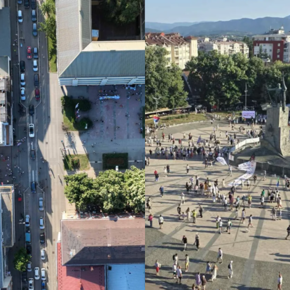 Debakl blokadera u Kraljevu; Brnabić: "Sve se vidi na Vidovdan"; "Prodavali su mržnju i podele" FOTO/VIDEO