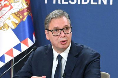 Slika za Vučić: "Imaćemo uskoro izbore"; "Držim se Ustava Srbije"