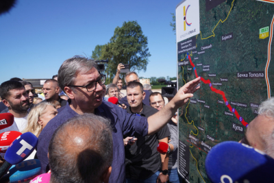 Slika za Vojvodina počinje da se osmehuje; Vučić obišao radove: Bački Breg-Kljaićevo do juna 2028. FOTO/VIDEO