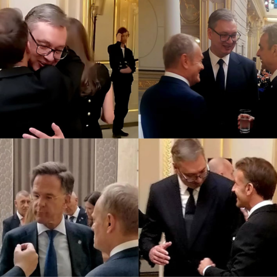 Vučić u Parizu među svetskim liderima; "Važno je da budemo tamo gde se priča o budućnosti Evrope i sveta" FOTO