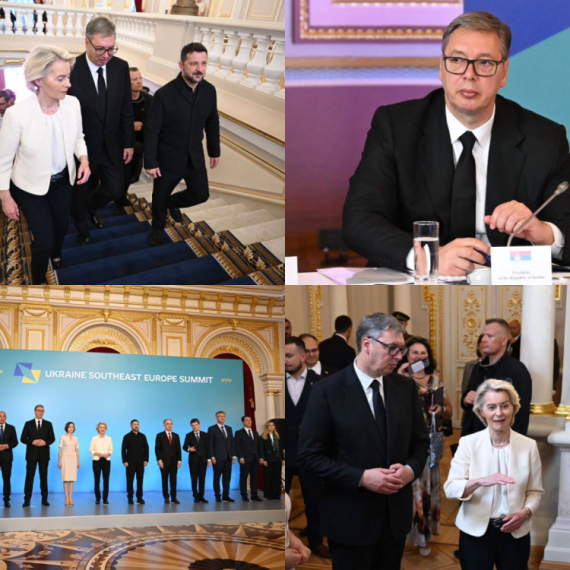 Vučić poslao jasnu poruku: "Došao sam u Kijev da predstavim stav Srbije o najvažnijim pitanjima" FOTO