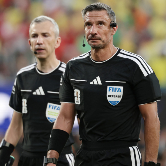 Slovenian referee in tears after being appointed to officiate the World Cup final VIDEO