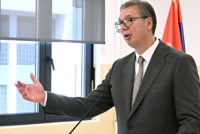 Slika za Vučić u Svilajncu: "Pred nama je ne lak posao, ali verujem u vas"; "Ujedinjeni možemo da pobedimo"