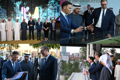 Slika za Vučić ugostio lidera UAE: "EXPO 2027 okuplja svet u Beogradu"; "Prilika da svetu predstavimo Srbiju" VIDEO