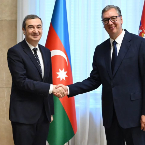 Vučić sa Hasijevim: "Srbija ceni doslednu podršku Azerbejdžana njenom suverenitetu" FOTO