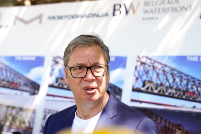 Slika za Vučić: "Neću da služim nikome već samo Srbiji"; "Nisu blokaderi neznalice, već imaju lošu volju i nameru"