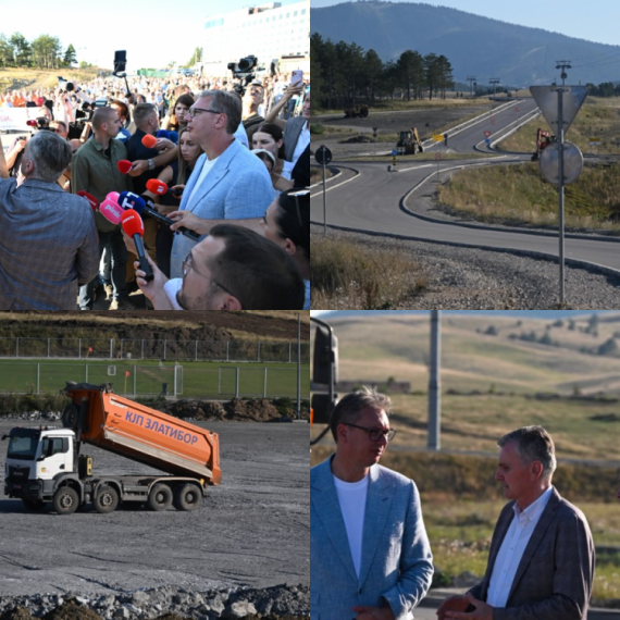 Zlatibor Bypass nears completion; Vučić: "Work on the tunnel under Kadinjača to begin on October 1" PHOTO