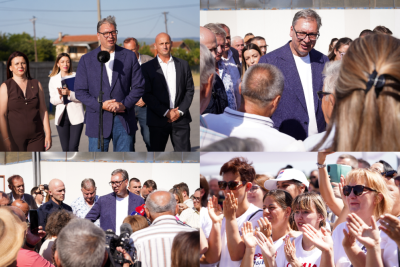 Slika za Vučić sa građanima u Paraćinu, Ražnju, Jagodini, Despotovcu... Rešavao probleme, pomogao u nabavci važnog leka