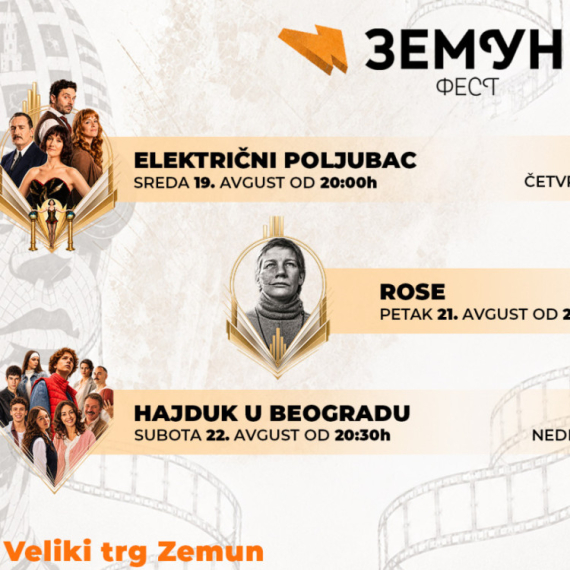 Od Kana do Berlina; Filmski hitovi stižu na Zemun fest, ulaz besplatan; Muzički program pravi zemljotres