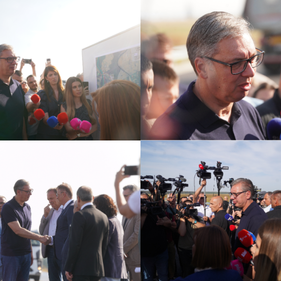 Vučić inspects construction of "Jovan Cvijić" Primary School in Provo: "We will invest more than €7 million"
