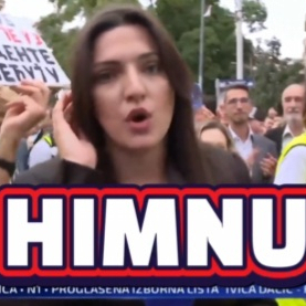 Reporterka N1 ne zna ni koja je himna Srbije VIDEO